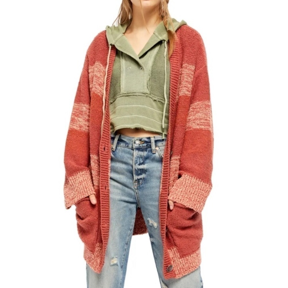Free People Chunky Cardigan